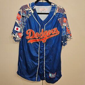 Stunning & Rare Dodgers Japanese Heritage Night Jersey - Size Medium